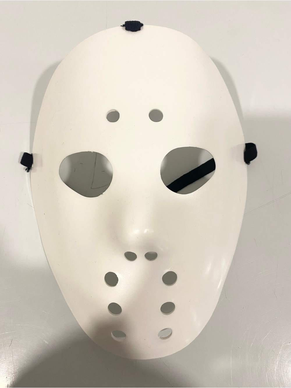 Vintage 1987 Rubie’s Jason Voorhees Hockey Mask Halloween Horror Costume Adult